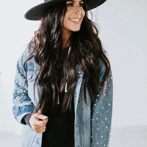 Penny Pearl Denim Jacket by Chelsea DeBoer